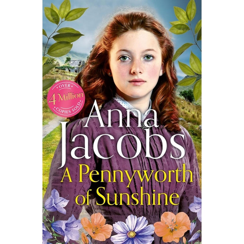Anna Jacobs Family Series 3-book collection set including Pennyworth of Sunshine, Twopenny Rainbows, and Threepenny Dreams by Hodder & Stoughton