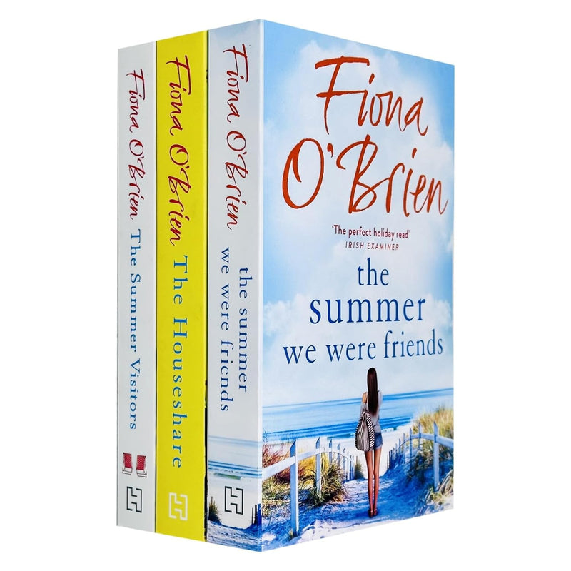Fiona O'Brien Collection 3 Books Set (The Summer We Were Friends, The Houseshare and The Summer Visitors) - The Book Bundle