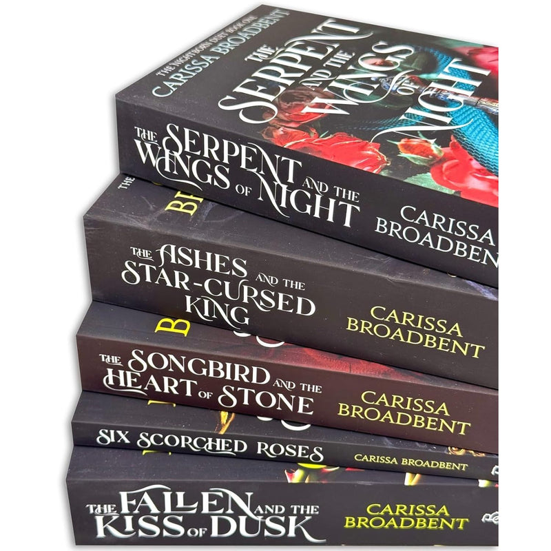 Crowns Of Nyaxia 5 Books Collection Set By Carissa Broadbent - Fiction - Mixed Format