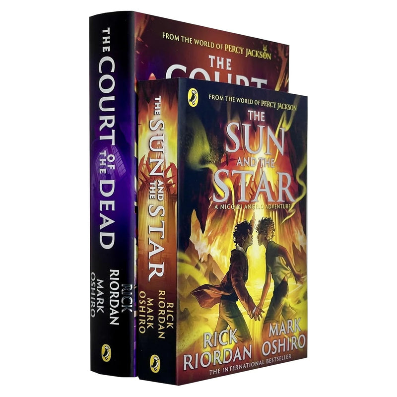 The Nico Di Angelo Adventures 2 Books Collection Set by Rick Riordan & Mark Oshiro - Fiction