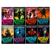 Skulduggery Pleasant Series 10-17 Collection 8 Books Set by Derek Landy (Resurrection, Midnight, Bedlam, Seasons of War, Dead or Alive, Until the End, Mind Full of Murder, A Heart Full of Hatred) - The Book Bundle