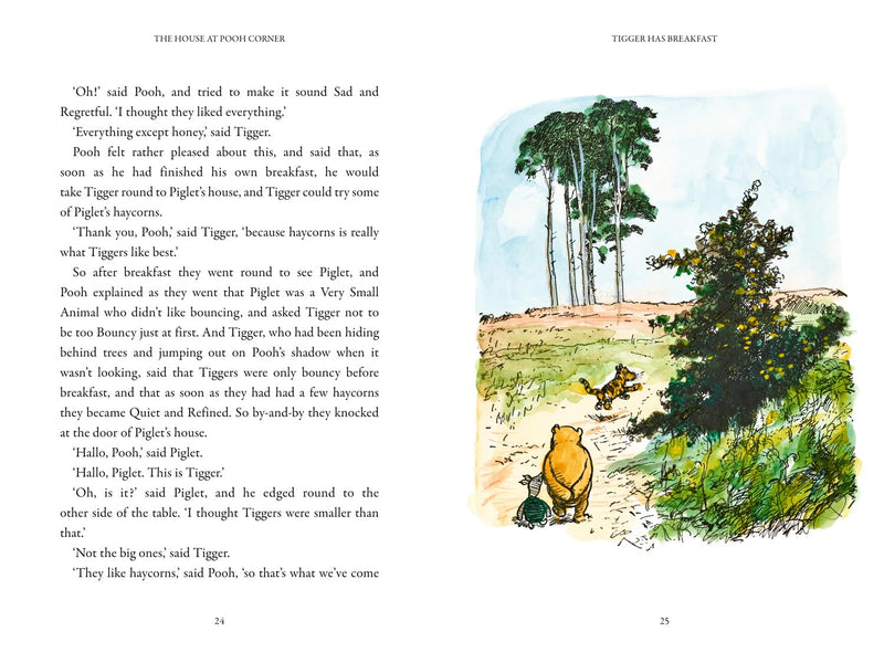 Winnie-the-Pooh Classic Editions 4 Books Collection Box Set by A. A. Milne - Fiction - Paperback