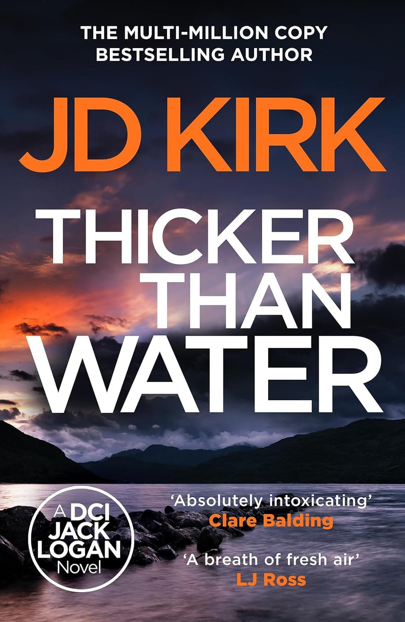 Dci Logan Crime Thrillers 5 Books Collection Set By JD Kirk - Fiction - Paperback