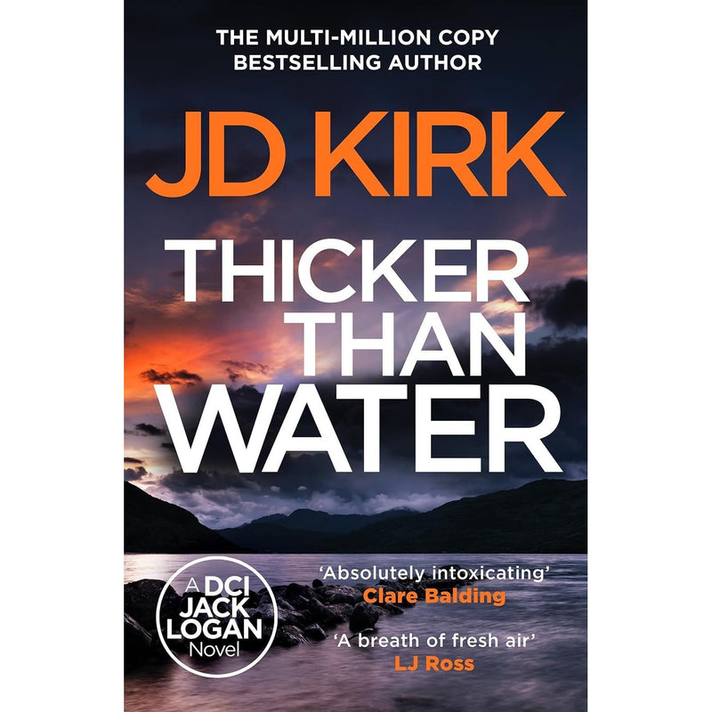 DCI Logan Crime Thrillers 10 Books Collection Set by JD Kirk - Fiction - Paperback