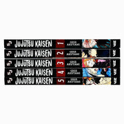Jujutsu Kaisen Series Vol 1-5 Books Collection Set By Gege Akutami - The Book Bundle