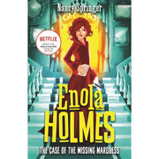Enola Holmes Mysteries Series 1-10 book collection by Nancy Springer, featuring colorful covers of detective adventure novels.