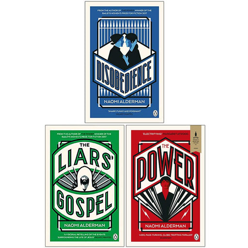 Naomi Alderman Collection 3 Books Set (Disobedience, The Liars Gospel, The Power) - The Book Bundle