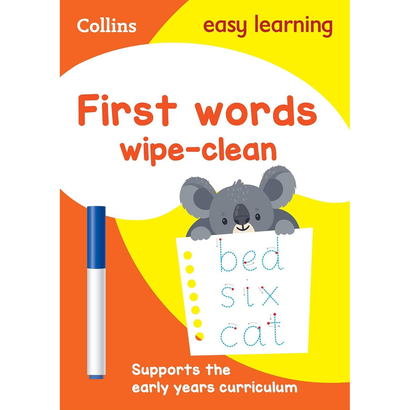 Wipe Clean Preschool Writing And Letter Skills 3 Books Collection Set - Non Fiction - Ages 3–5 - The Book Bundle