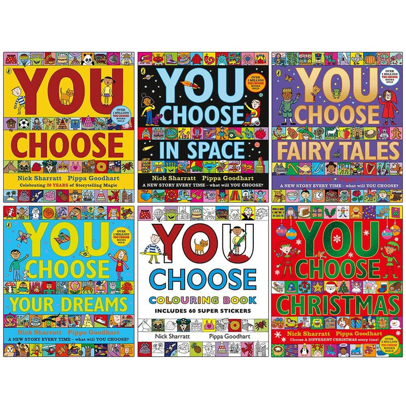 You Choose Series 6 Books Collection Set by Pippa Goodhart - Fiction - Paperback