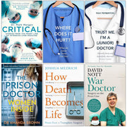 Critical, Where Does it Hurt, Trust Me, Prison Doctor, War Doctor 6 Books Set - The Book Bundle