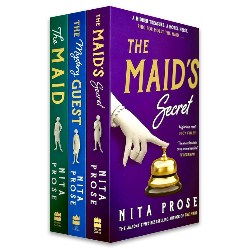 Molly the Maid Mystery Series by Nita Prose 3 Books Collection Set (The Maid's Secret,The Maid & The Mystery Guest)