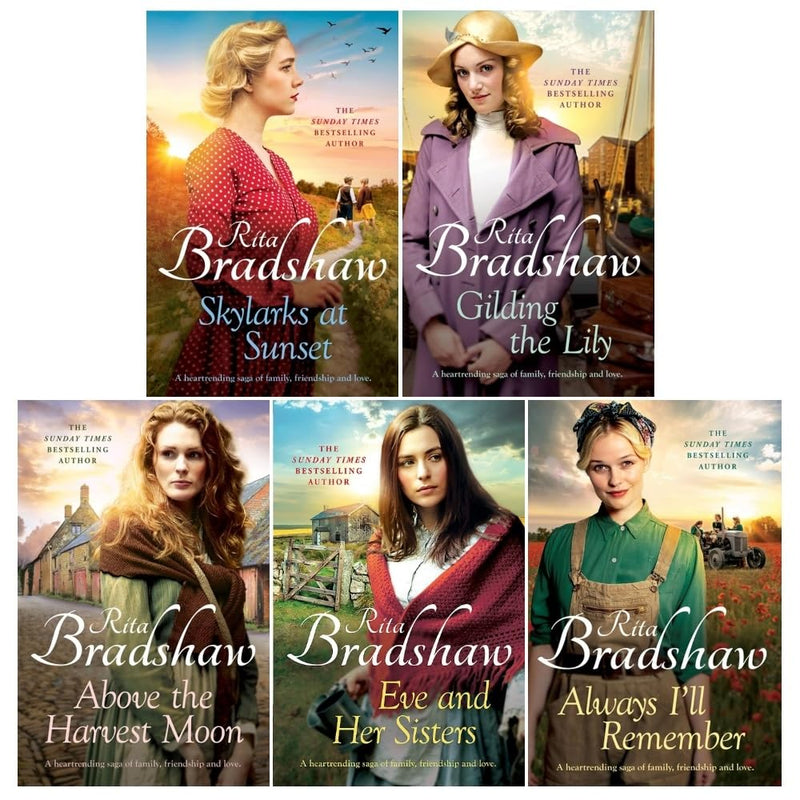 Rita Bradshaw 5 Books Collection Set (Always I'll Remember, Skylarks At Sunset) - The Book Bundle