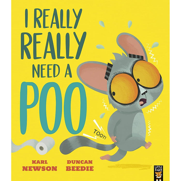 Bush Baby Adventures 4 Books Set by Karl Newson, Duncan Beedie Need a Poo, Love my Noisy Bum - The Book Bundle