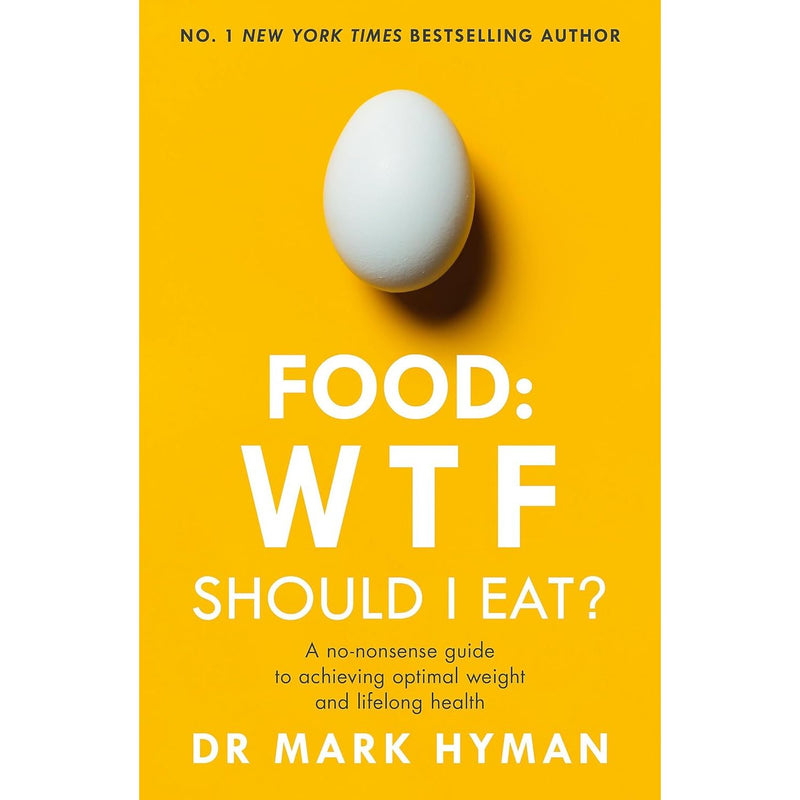Mark Hyman Collection 3 Books Set Eat Fat Get Thin,Food WTF Should,Young Forever - The Book Bundle