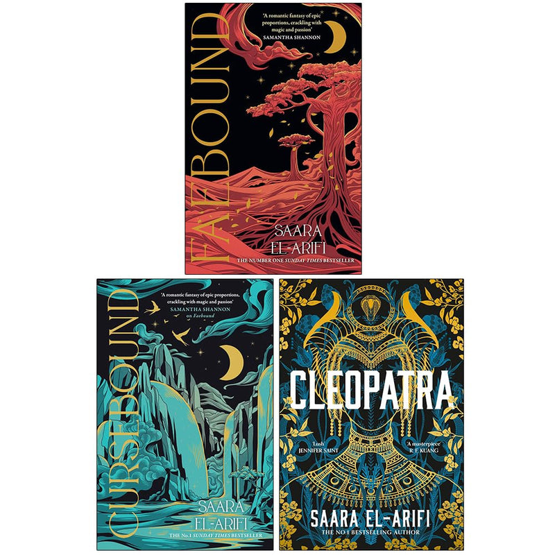 Saara El-Arifi Collection 3 Books Set (Faebound, Cursebound and Cleopatra) - The Book Bundle