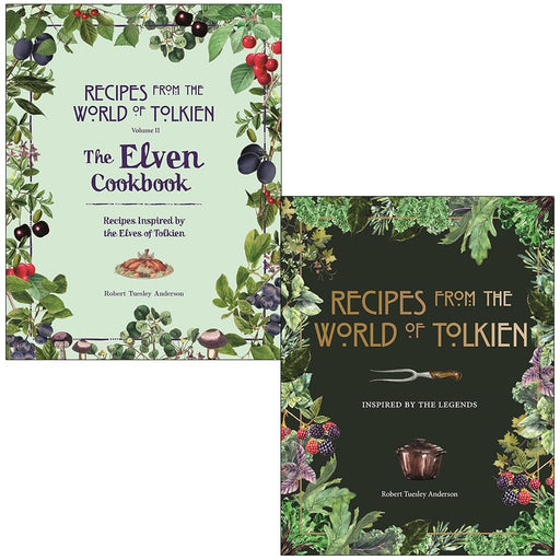 Robert Tuesley Anderson Collection 2 Books Set Recipes from the World of Tolkien - The Book Bundle