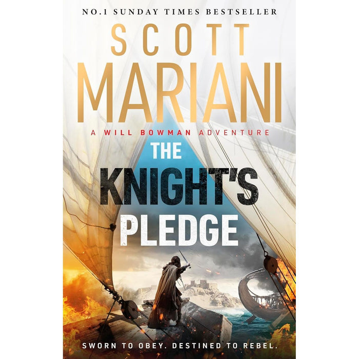 Will Bowman Series 2 Books Collection Set By Scott Mariani (The Pilgrim's Revenge & The Knight's Pledge) - The Book Bundle