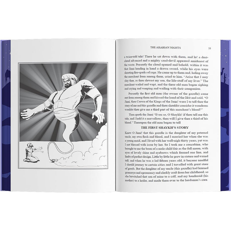 Arabian Nights: Wilco Classics Sprayed Edge Premium by Richard F. Burton - The Book Bundle