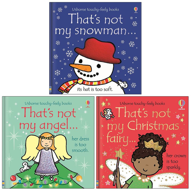 That's Not My Christmas 3 Books Collection Set By Fiona Watt - Ages 0-2 - Board Book