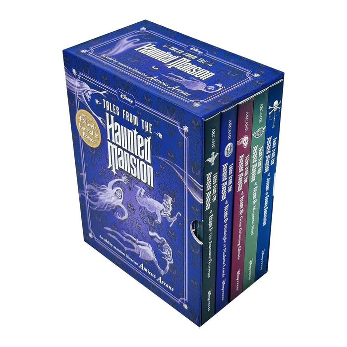 Tales From The Haunted Mansion Series Volume 1-4 Books Collection Set with Journal of Spooky Speculation Fearsome Foursome, Memento Mori - The Book Bundle