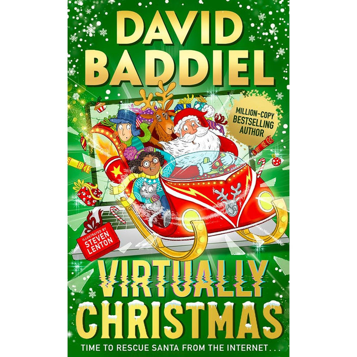 Virtually Christmas: A funny illustrated children’s book by David Baddiel - The Book Bundle