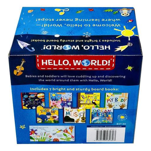 Hello, World! 7 Books Collection Box Set By Jill Mcdonald (Solar System, Weather) - The Book Bundle