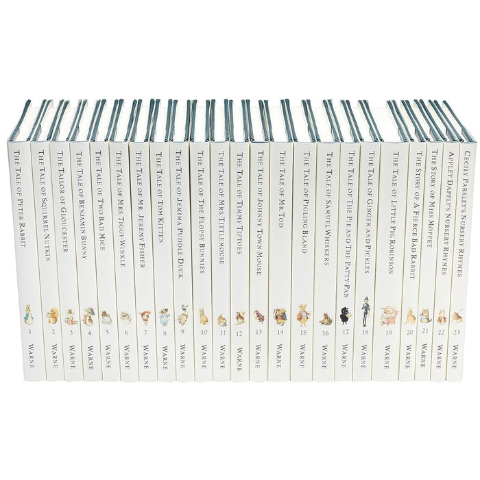 Beatrix Potter World of Peter Rabbit Complete Collection Books 1 - 23 Box Set - The Book Bundle