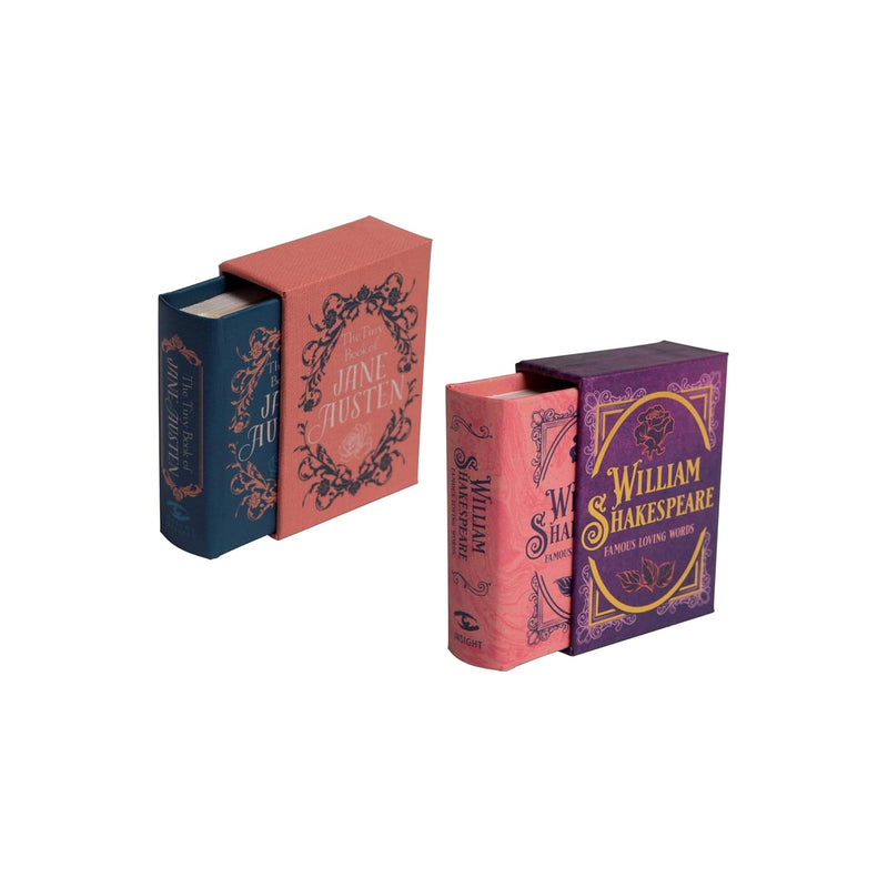 Tiny Books 2-Book Collection Set By Darcy Reed - Jane Austen & William Shakespeare - Fiction - Paperback