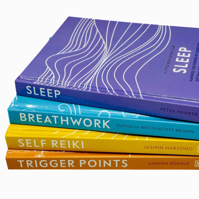 A Little Book of Self Care Collection 4 Books Set (Sleep, Breathwork, Self Reiki & Trigger Points) - The Book Bundle