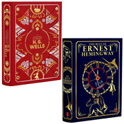 A Collection Of Works By H. G. Wells & The Best of Ernest Hemingwa 2 Books Collection Set - The Book Bundle