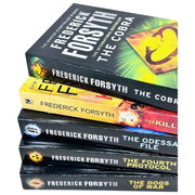 Frederick Forsyth 5 Books Collection Set (The Cobra, The Kill List, The Odessa File, The Fourth Protocol & The Dogs Of War) - The Book Bundle