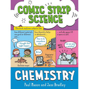 Comic Strip Science Series 4 Books Collection Set By Paul Mason (Biology, Physics, Earth and Space & Chemistry) - The Book Bundle