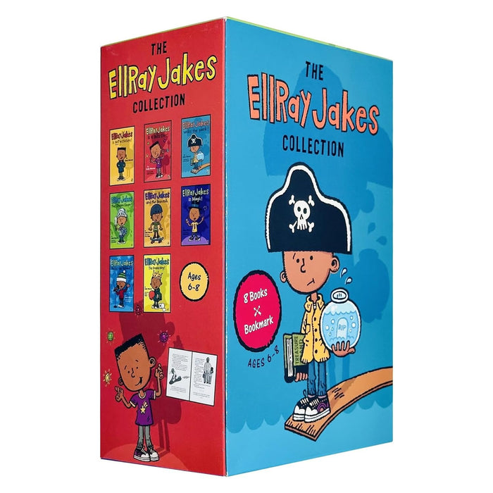 EllRay Jakes Series 8 Books Collection Box Set By Sally Warner Dragon Slayer, Rock Star, Magic - The Book Bundle