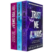 Boys of Avix Series by Meagan Brandy, three paperback fiction books collection set, featuring colorful covers and titles.