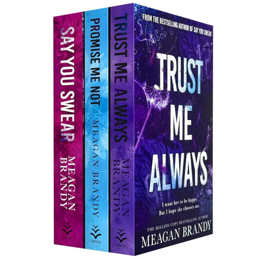 Boys of Avix Series by Meagan Brandy, three paperback fiction books collection set, featuring colorful covers and titles.