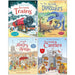 Usborne Flap Book See Inside Series 4 Books Collection Set - The Book Bundle