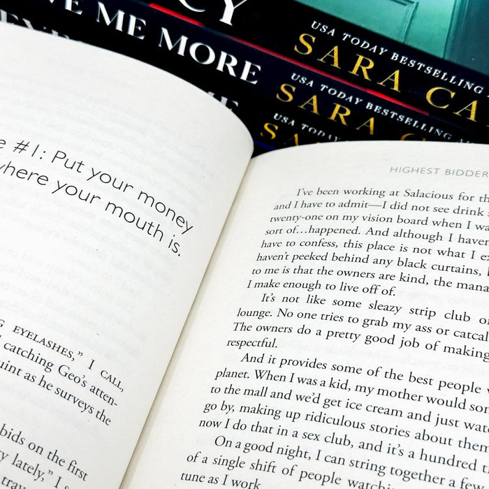 Salacious Players Club Collection 5 Books Set By Sara Cate (Mercy, Highest Bidder) - The Book Bundle