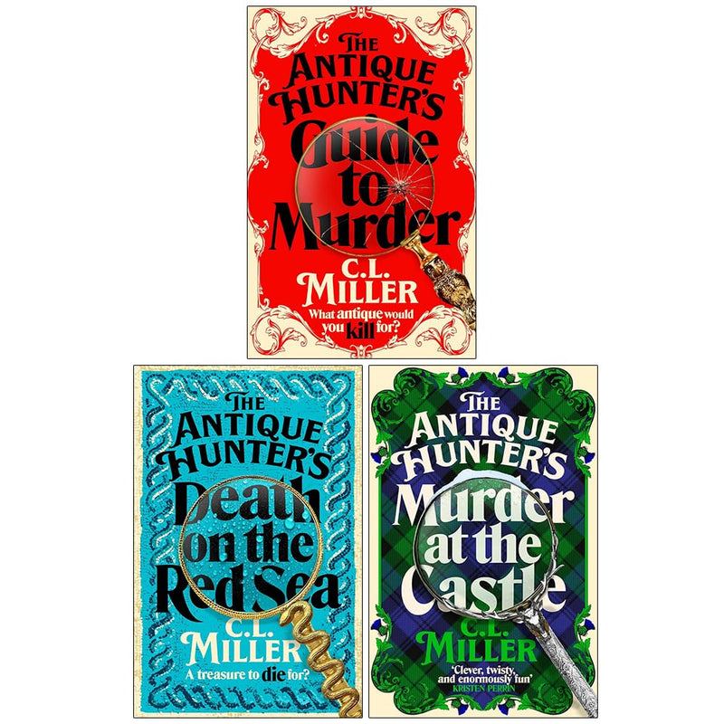 The Antique Hunter's Series 3 Books Collection Set By C L Miller - Fiction - Paperback