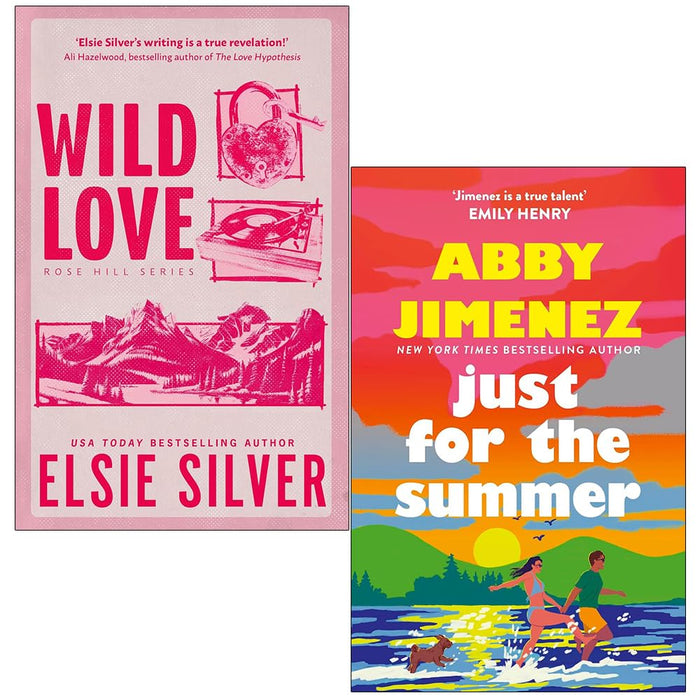 Wild Love By Elsie Silver & Just For The Summer By Abby Jimenez 2 Books Collection Set - The Book Bundle