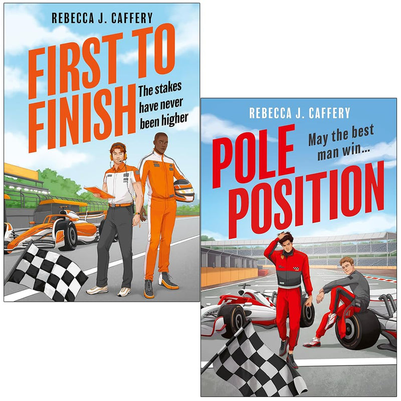 Pole Position 2 Books Collection Set by Rebecca J. Caffery - Fiction - Paperback