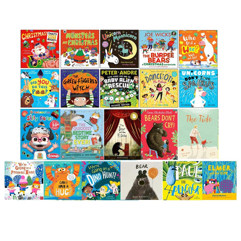 Unicorn Moonicorn, Did You Do This Poo?, The Green-Fingered Witch & More 21 Books Collection Set - Fiction - Paperback