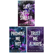 Three paperback books from the Boys of Avix series by Meagan Brandy, featuring fictional stories in a collection set.