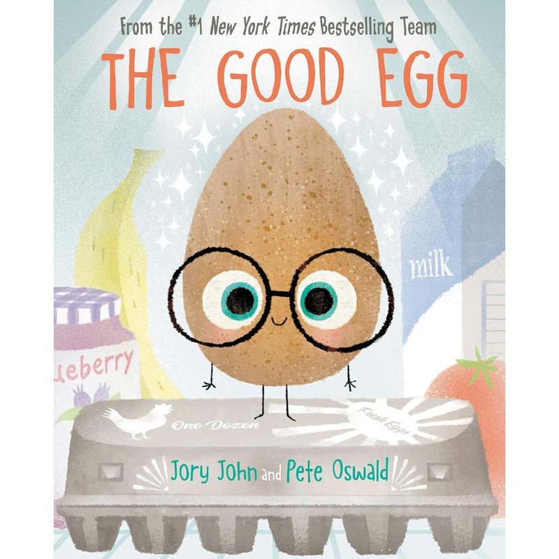 Jory John Food Group Series 7 books collection set, including The Bad Seed, The Good Egg, The Cool Bean, and more, by HarperCollins.
