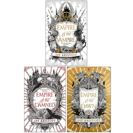 Empire of the Vampire Series 3 Books Collection Set By Jay Kristoff (Empire of the Vampire, Empire of the Damned & Empire of the Dawn) - The Book Bundle