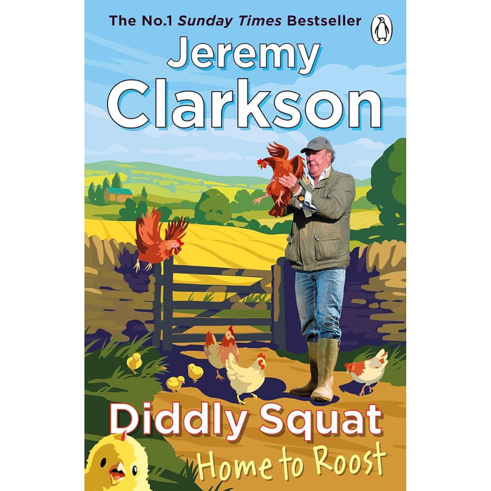Diddly Squat Series 5 Books Collection Set By Jeremy Clarkson (A Year On The Farm, Home to Roost, The Farmer's Dog) - The Book Bundle