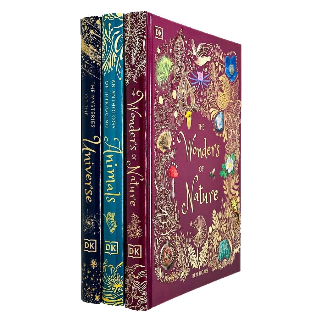 DK Children's Anthologies 3 Books Collection Set By Ben Hoare & Will Gater(The Wonders of Nature, The Mysteries of the Universe & An Anthology of Intriguing Animals) - The Book Bundle