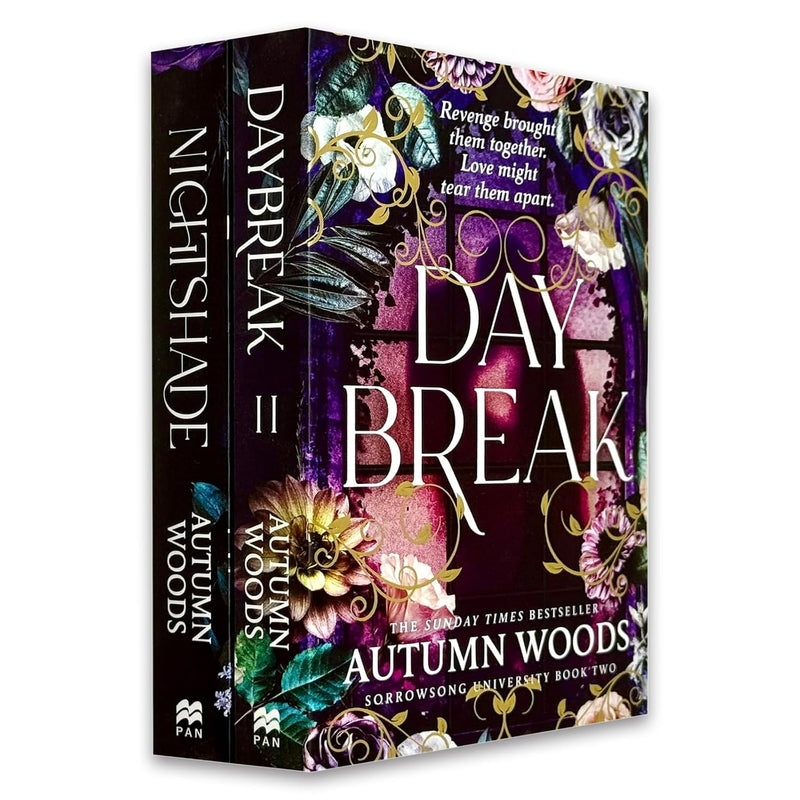 Sorrowsong University 2 Books Collection Set by Autumn Woods - Nightshade & Daybreak - Fiction - Paperback