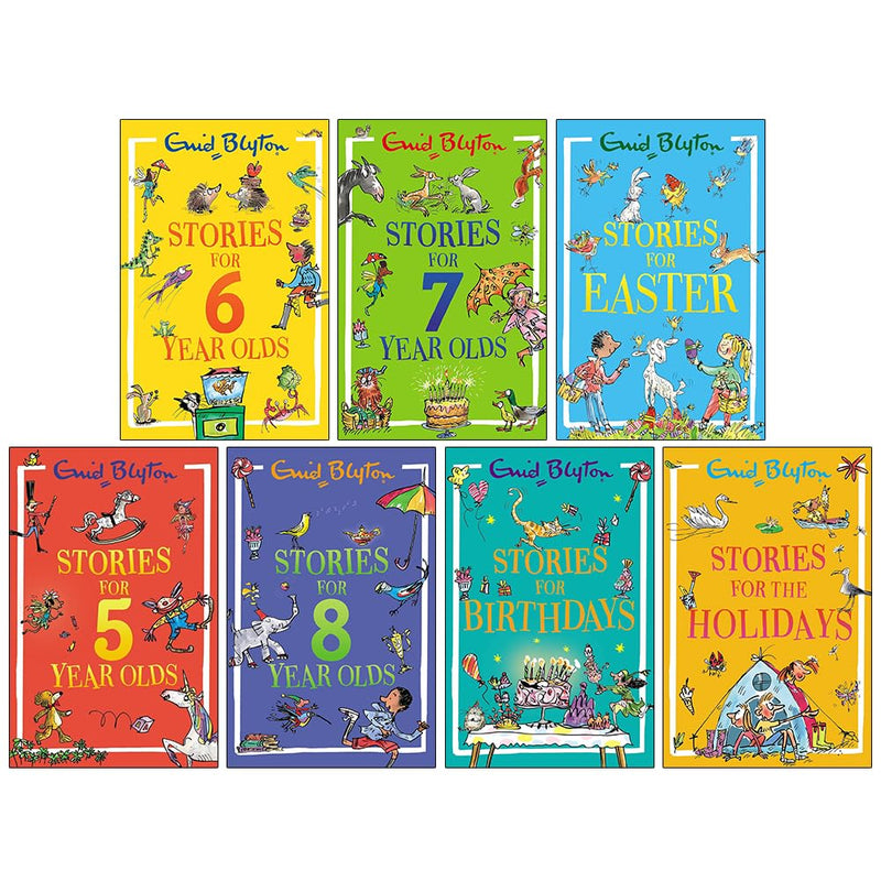Stories For Six, Seven, Eight And Five Year Olds 7 Books Collection Set By Enid Blyton - Fiction - Paperback