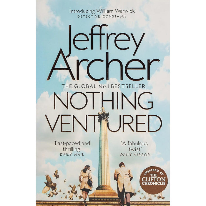 William Warwick Series 6 Books Collection Set By Jeffrey Archer (Nothing Ventured) - The Book Bundle