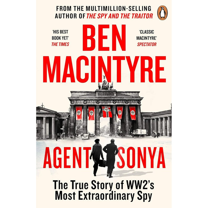 Ben MacIntyre 3 Books Collection Set (SAS Rogue Heroes, Spy and the Traitor, Agent Sonya) - The Book Bundle